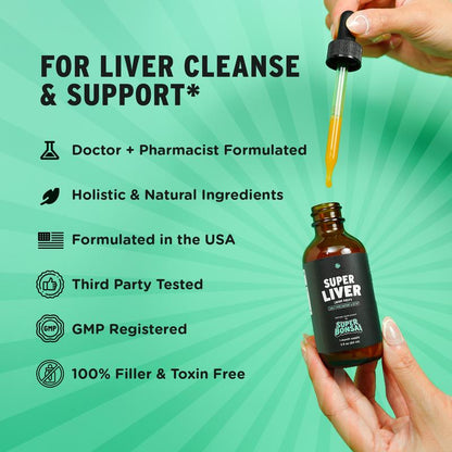 SuperBonsai Super Liver - Natural Ingredients with Milk Thistle and Dandelion Root